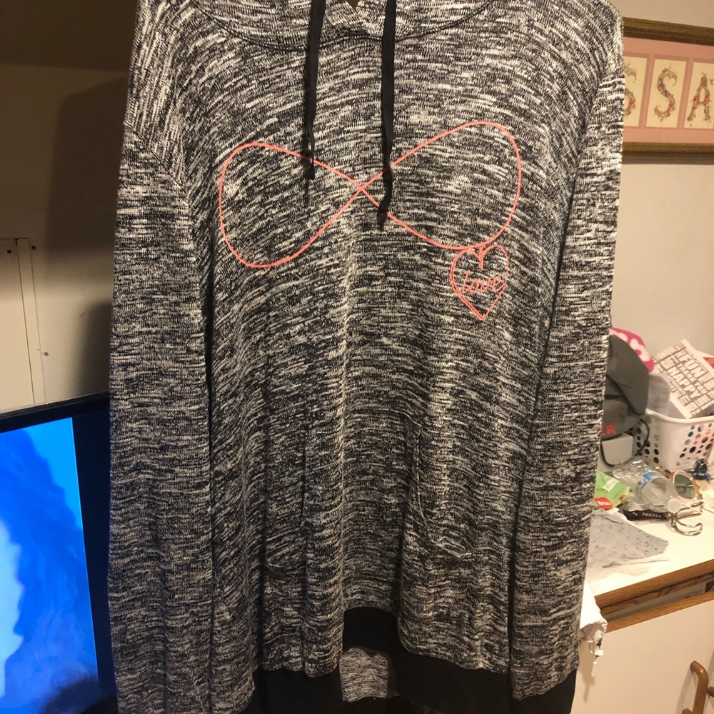 Size 3X Infinity Pull Over Hoodie